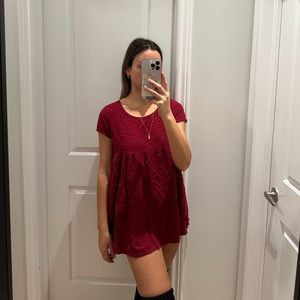 American Apparel rayon babydoll dress
